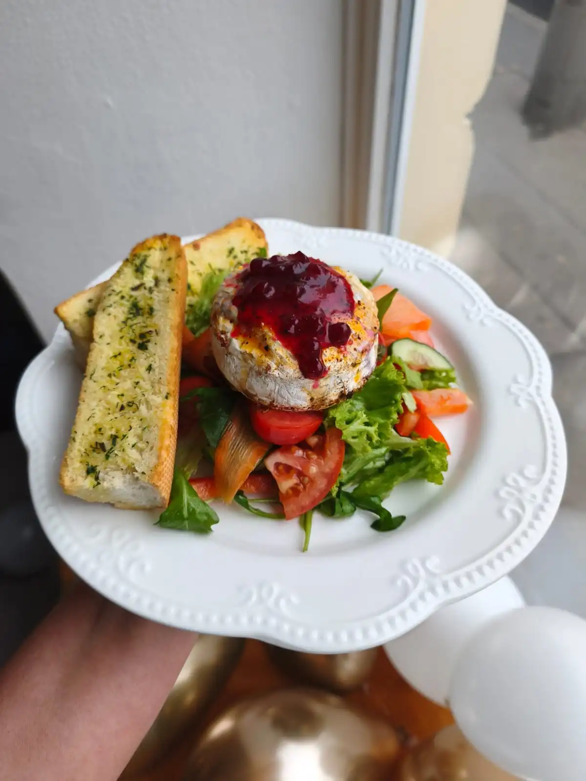 Original food photo before professional editing for restaurant social media